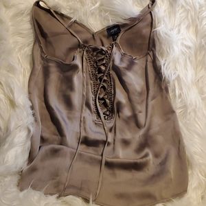 Bran new silk top from buckle